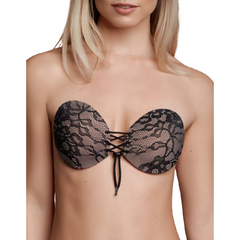 BYE-BRA - SOUTIEN-GORGE ADHÉSIF EMPLACEMENT & BRODERIE BONNET A