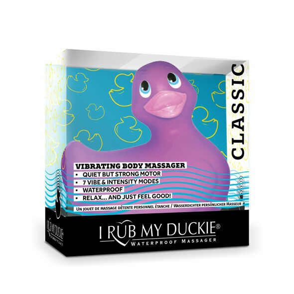 BIG TEASE TOYS - JE FRAPPE MON DUCKIE CLASSIC VIBRANT DUCK PURPLE