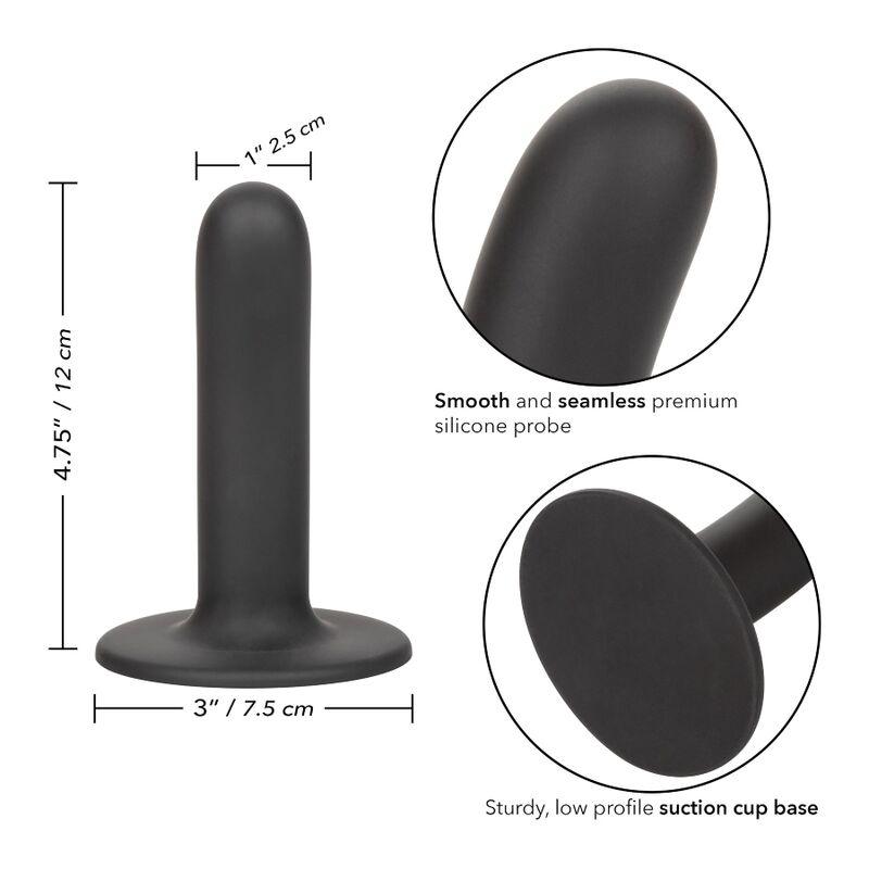 Boundless Dildo 12 cm Compatible Harnais - Silicone Lisse par CalExotics