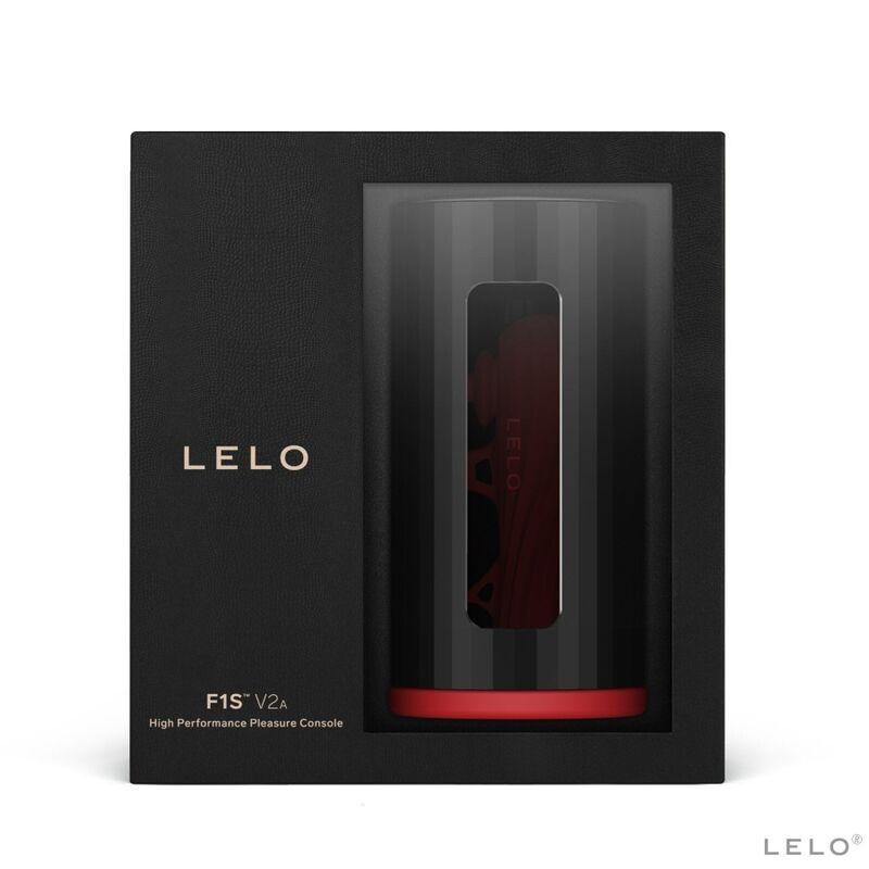 LELO F1S V2 Masturbateur Homme avec Technologie SDK Rouge-Noir