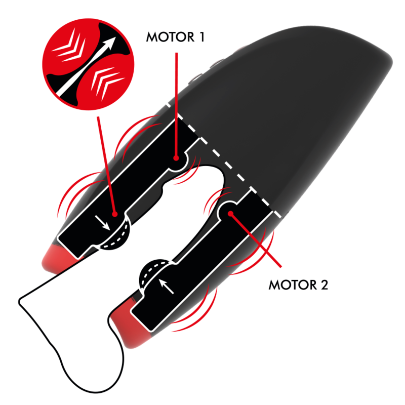 JAMYJOB - MASTURBATEUR NOVAX AVEC VIBRATION ET COMPRESSION