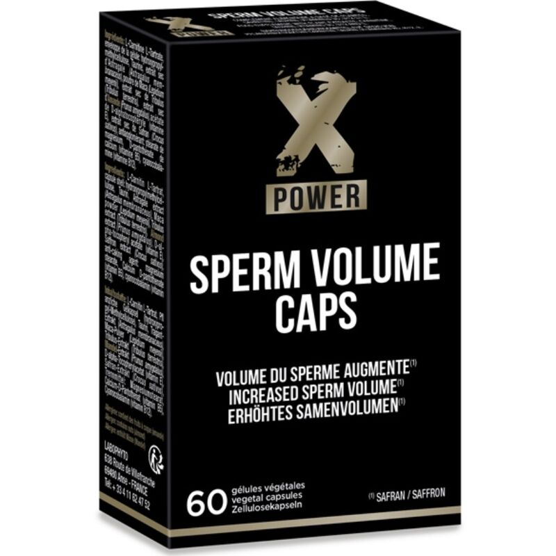 XPOWER - CAPSULES DE VOLUME DE SPERME 60 CAPSULES