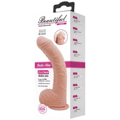 Baile – Gode réaliste Alex 27 cm incurvé avec ventouse et testicules