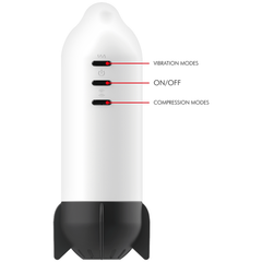 JAMYJOB - MASTURBATEUR ROCKET TECHNOLOGIE DE COMPRESSION DOUCE ET VIBRATION