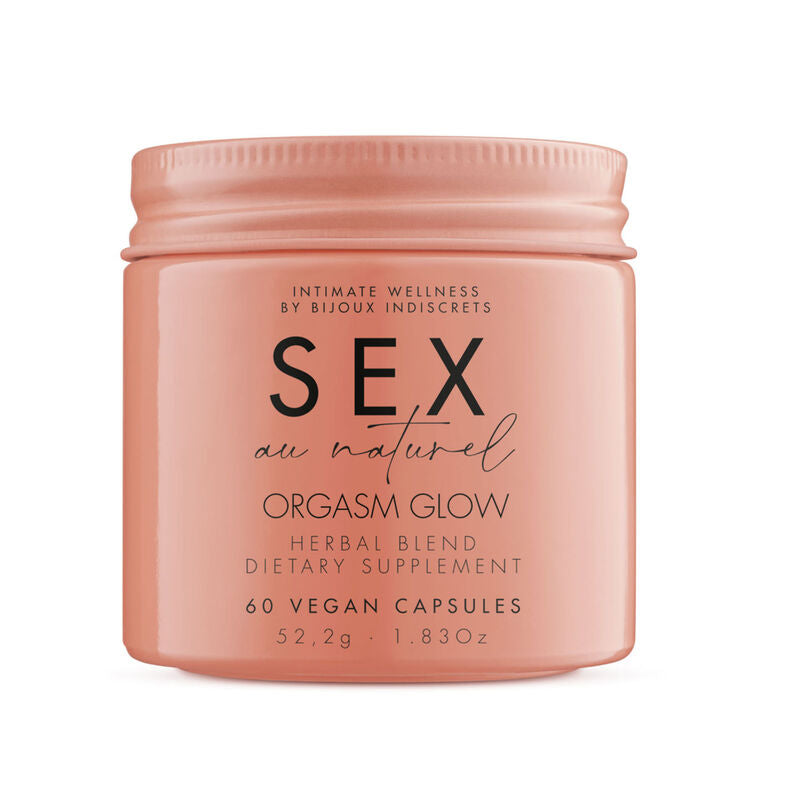 BIJOUX - COMPLÉMENT ALIMENTAIRE ORGASM GLOW 60 CAPSULES