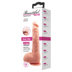 Baile – Gode réaliste Jason 24 cm incurvé avec ventouse