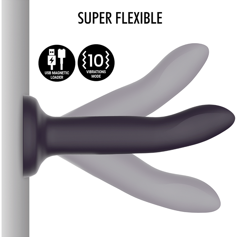 MYTHOLOGY - DUMAN MYSTIC DILDO M - VIBRATEUR COMPATIBLE AVEC LA TECHNOLOGIE SANS FIL WATCHME