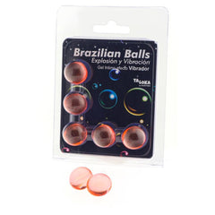 TALOKA - 5 BALLES BRÉSILIENNES GEL EXCITANT EFFET VIBRANT