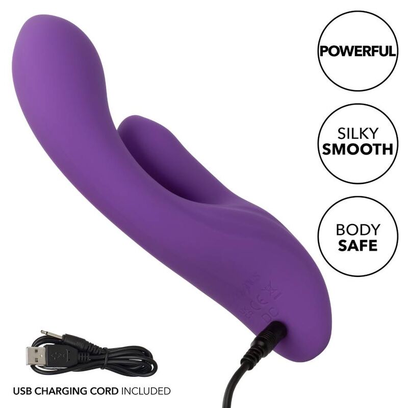 CALEXOTICS - STELLA DUAL PLEASER VIOLET