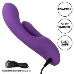 CALEXOTICS - STELLA DUAL PLEASER VIOLET