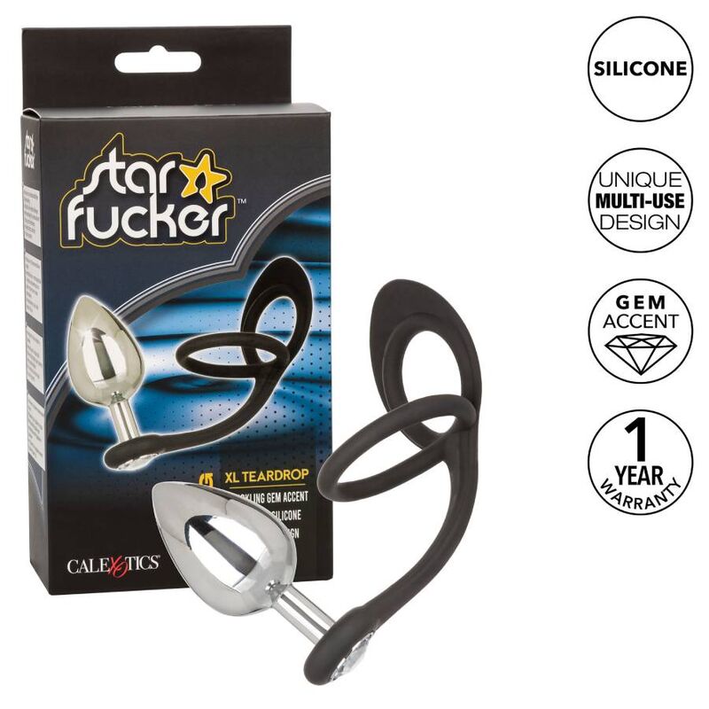 CALEXOTICS - STAR FUCKER XL BOUCHON EN GOUTTE