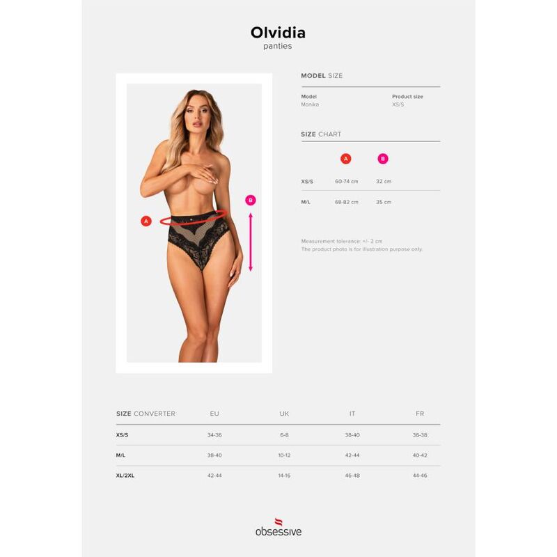 OBSESSIVE - CULOTTE OLVIDIA XS/S