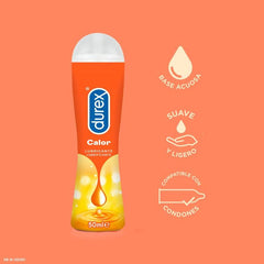 DUREX - LUBRIFIANT EFFET CHALEUR DUREX PLAY 50 ML