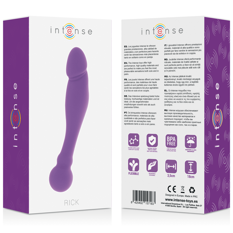 INTENSE - SILICONE RICK DUAL LILAS