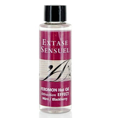 EXTASE SENSUAL - HUILE DE MASSAGE EFFET CHAUFFANT AUX PHÉROMONES DE MÛRE 100 ML