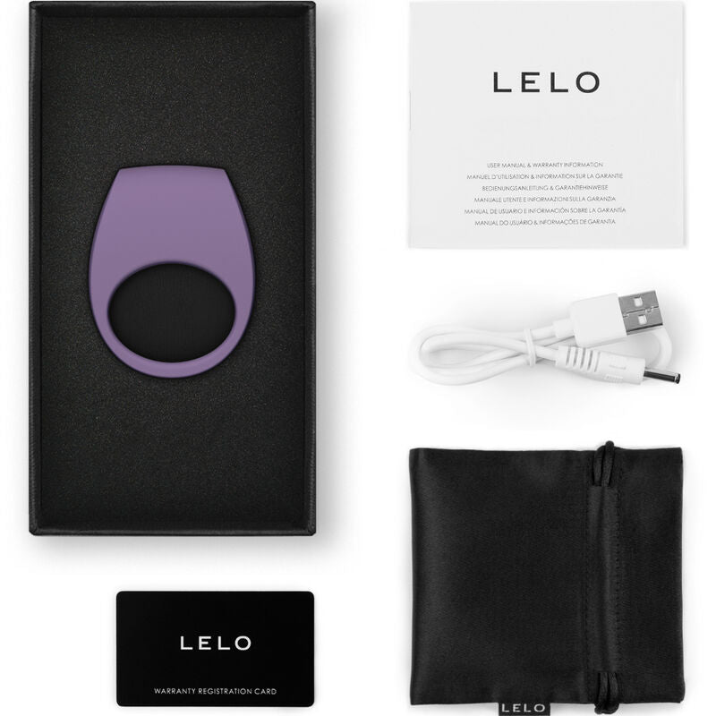 LELO - ANNEAU VIBRATEUR VIOLETTE TOR 3