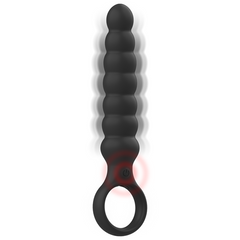 BLACK&SILVER - DILATATEUR ANAL PUISSANT EN SILICONE BOB