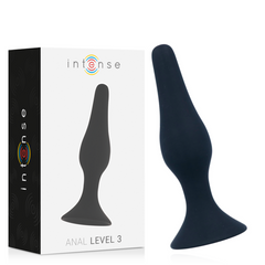 INTENSE - ANAL NIVEAU 3 12,5CM NOIR