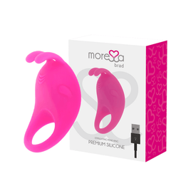 MORESSA - BRAD PREMIUM SILICONE RECHARGEABLE ROSE