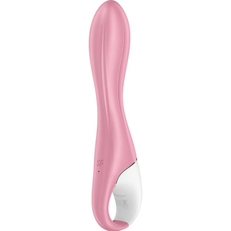 SATISFYER - VIBRATEUR POMPE A AIR 2 ROSE