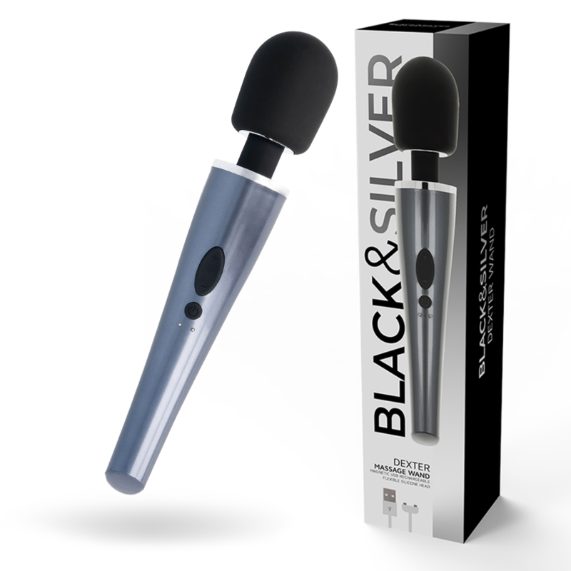 BLACK&SILVER - BAGUETTE DE MASSAGE DEXTER