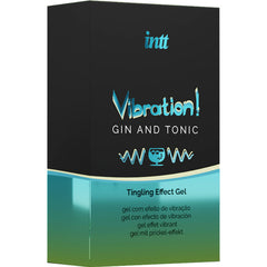 INTT - GEL VIBRATEUR LIQUIDE PUISSANT STIMULANT INTIME GIN & TONIC 15ML