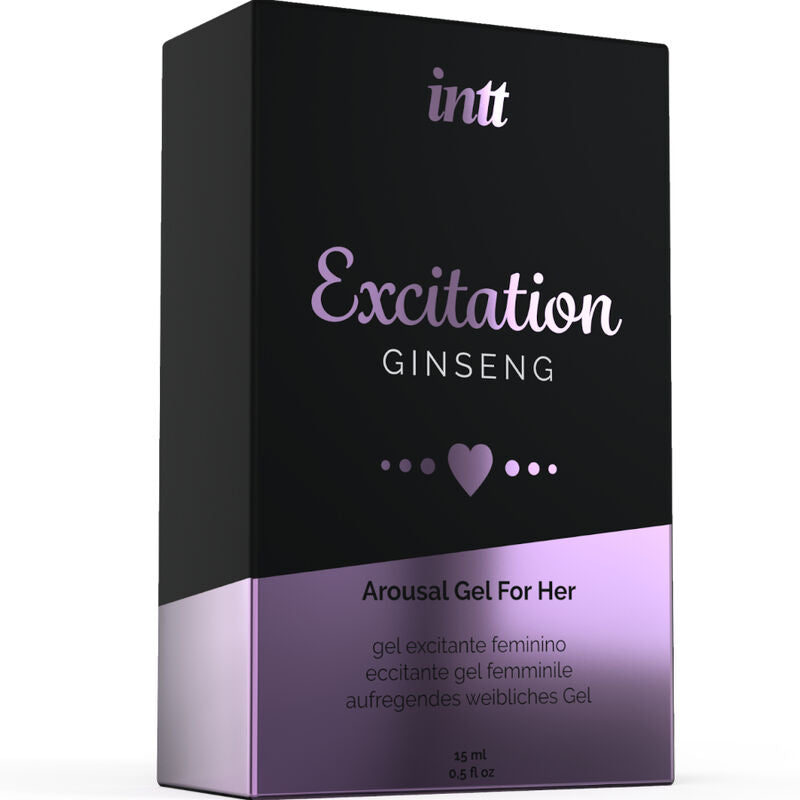 INTT LUBRICANTS - GEL STIMULANT ET EXCITANT ACTIVATEUR DE CHALEUR INTIME DÉSIR SEXUEL