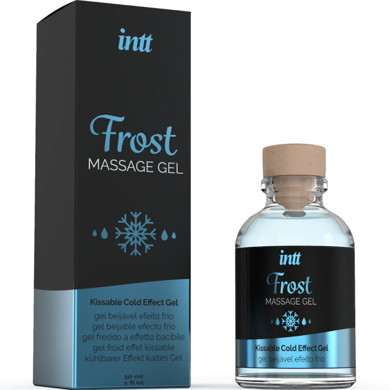 INTT MASSAGE & ORAL SEX - GEL DE MASSAGE SAVEUR MENTHE EFFET FROID INTENSE