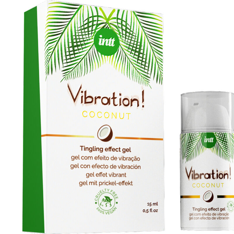 INTT - VIBRATION GEL PUISSANT STIMULANT VIBRATEUR LIQUIDE VEGAN