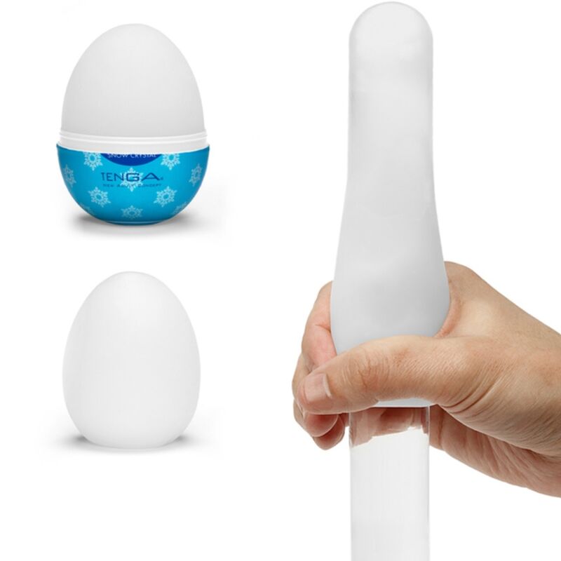 TENGA - OEUF MASTURBATEUR EN CRISTAL DE NEIGE