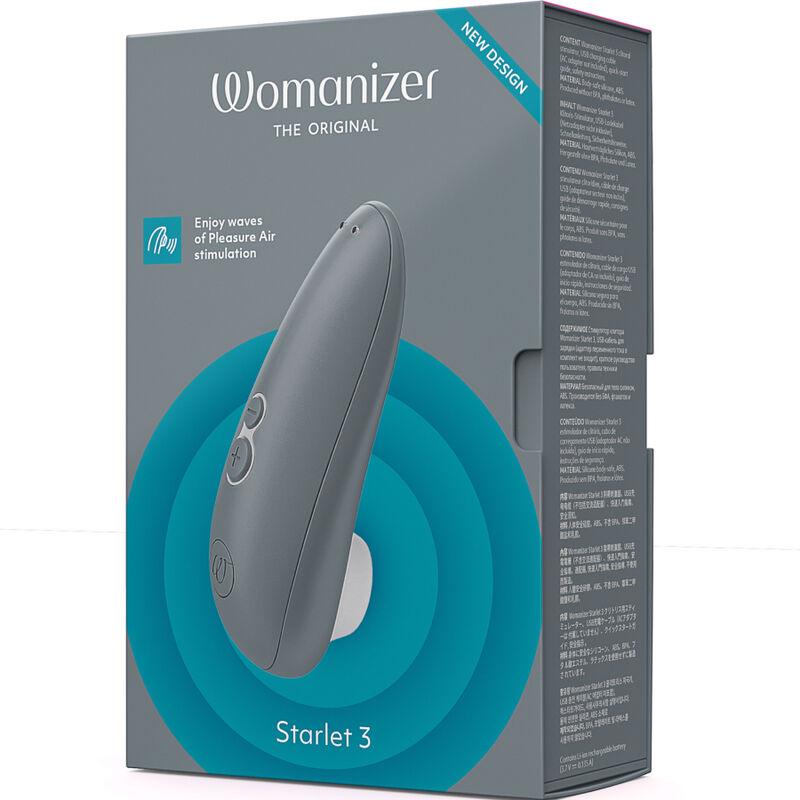 WOMANIZER - STIMULATEUR CLITORAL STARLET 3 GRIS