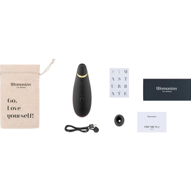 WOMANIZER - STIMULATEUR CLITORAL PREMIUM 2 NOIR