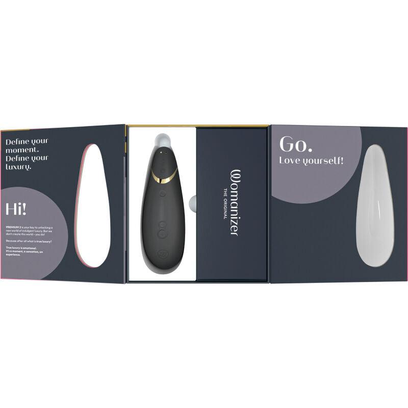 WOMANIZER - STIMULATEUR CLITORAL PREMIUM 2 NOIR