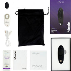 WE-VIBE - VIBRATEUR CLITORAL MOXIE + NOIR