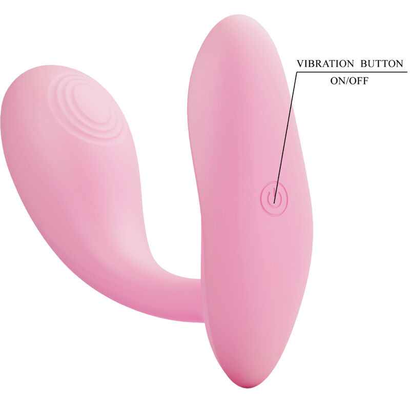 PRETTY LOVE - BAIRD APPLICATION G-SPOT 12 VIBRATIONS RECHARGEABLE ROSE