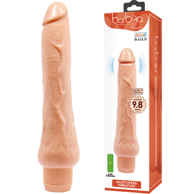 BAILE - VIBRATEUR RÉALISTE BARBARA 25 CM