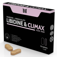 BLACK BULL - AUGMENTATION DE LIBIDINE ET CLIMAX L BIDO POUR FEMMES 10 GÉLULES