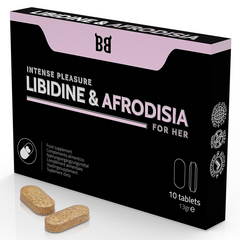 BLACK BULL - LIBIDINE & AFRODISIA PLAISIR INTENSE POUR ELLE 10 COMPRIMES