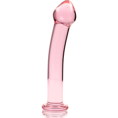 NEBULA SERIES BY IBIZA - MODÈLE 11 GODE EN VERRE BOROSILICATE CLAIR 16 CM -O- 3 CM