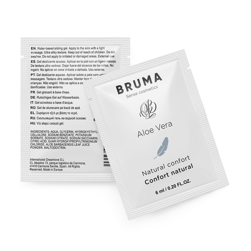 BRUMA - GEL GLISSANT ALOE VERA CONFORT NATUREL 6 ML