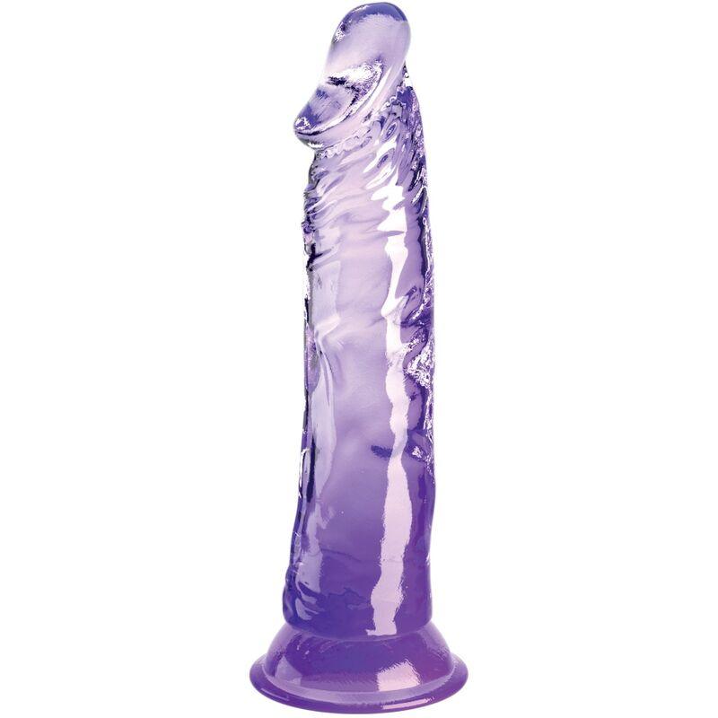 KING COCK - CLEAR PÉNIS RÉALISTE 19.7 CM VIOLET