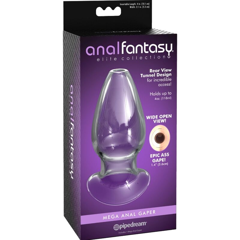 ANAL FANTASY ELITE COLLECTION - DILATATEUR EN CRISTAL ANAL GAPER TAILLE L