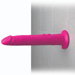 CLASSIX - GODE EN SILICONE WALL BANGER 15 CM ROSE