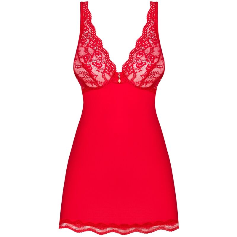 OBSESSIVE - LUVAE BABYDOLL & TANGA ROUGE S/M