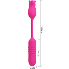 PRETTY LOVE - NOBIKUMA BALLE VIBRANTE EN SILICONE ROSE