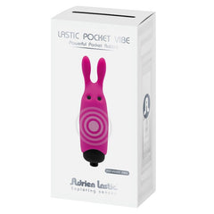 ADRIEN LASTIC - VIBRATEUR LAPIN ROSE LASTIC POCKET