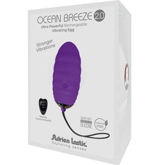 ADRIEN LASTIC - OCEAN BREEZE 2.0 OEUF VIBRANT RECHARGEABLE TÉLÉCOMMANDE VIOLET