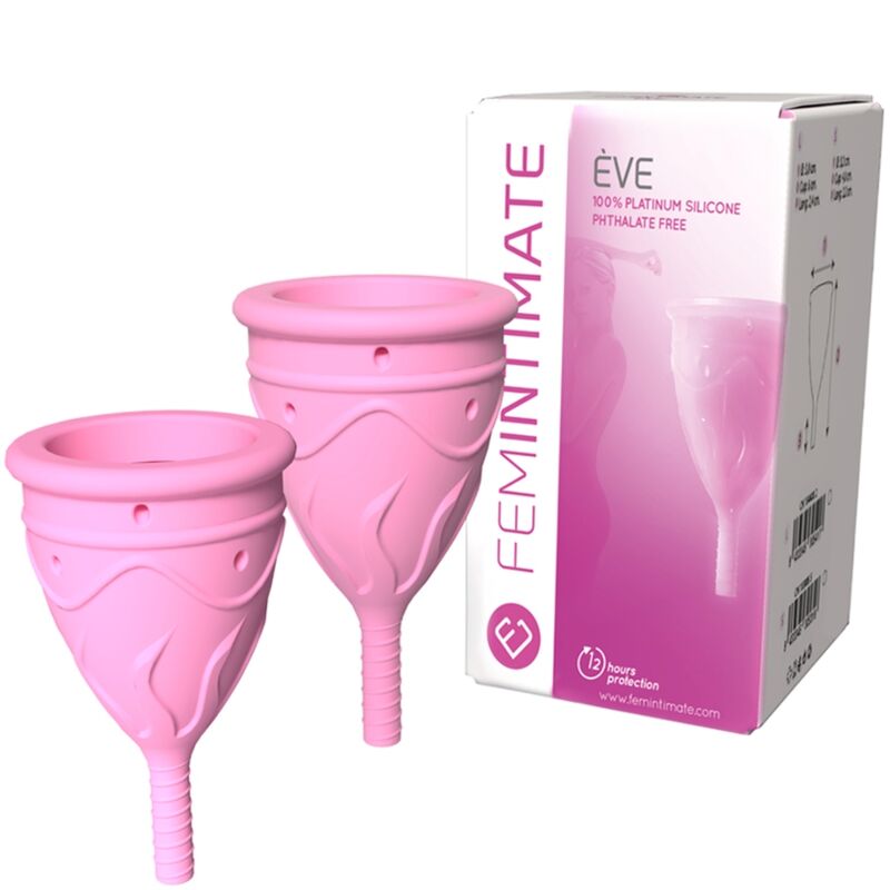 FEMINTIMATE - COUPE MENSTRUELLE EN SILICONE EVE - TAILLE S