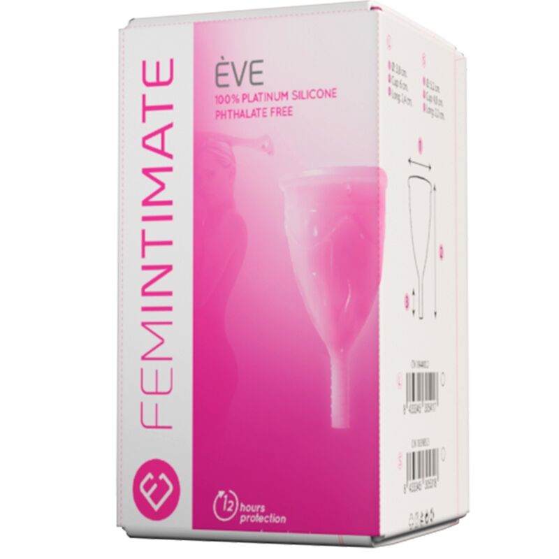 FEMINTIMATE - COUPE MENSTRUELLE EN SILICONE EVE - TAILLE L