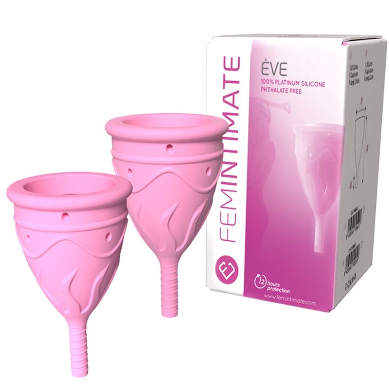 FEMINTIMATE - COUPE MENSTRUELLE EN SILICONE EVE - TAILLE L